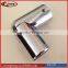 Swival glass support clamp for wall mounting glass shower door support tube bar