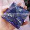 deep bule natural rock lapis lazuli gemstone pyramids