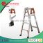 Best sell household A type aluminum ladder household step ladder two step ladder with handle