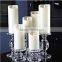 2015Top CE ROHS Certificated Muti-Color Flameless Wedding Use Pillar Flicker Flame Candle Dancing Flame Led Candle Wholesale