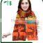 Knitted christmas scarves shawl jacquard reindeer