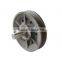 drop forged hardware alloy steel/carbon steel drop forged plastic-sprayed lifting hoist head wheel