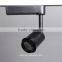 3W black track light cob design small track spot light