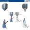 stainless steel vertical pneumatic cream filling machine