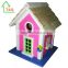 Hanging pink Sea Cliff Cottage Beach Huts Birdhouse