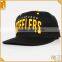 Custom 6 panel puff embroidery snapback baseball caps