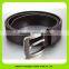 High end ajustable brown real leather belt for men 16236