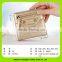 16907 China suppliers golden colour handmade leather wallet