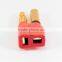 No Wires Connector 4mm Bullet Connector Male Female To Female Deans T Plug Adapter