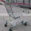 RH-SMD240 big size American Supermarke Trolley 240L 1070*595*1140mm 5''PU Wheel Unfolding grocery cart trolley