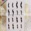 water transfer adhesive body decoration tattoo sticker