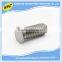 China manufacturer customized high precision metal flat head screw