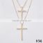 Minimalist Dress Suit Joyas New Look Best Selling Silver Gold Color Chain Single Necklace Pendant