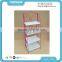 Convenient Folding Cosmetic Wire Basket Display Rack
