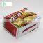 corrugated cake box paper packaging box design for cake with handle