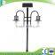 Outdoor high lumen motion sensor 40w led integrated solar garden light