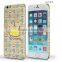 Clear flower stylish design sticker decal skin for iphone 6s plus