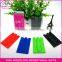 Silicone Smart wallet for mobile Phone,Silicone phone pouch with stand