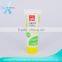 Plastic tube for toothpaste packaging with flip top cap