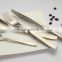 18/10 304 High Quality Black/Rose Gold/Gold Plated Set Cutlery with PVD titanium coating