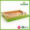 Eco-friendly wooden tea tray/wooden coffee serving tray wholesale