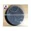 Round Disposable 3 Compartment PP Plastic Lunchbox with Transparent Lid