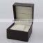 Luxury Customized High Quality black leather Watch Box