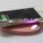 Cute qi universal wireless car charger table holder for samsung for iphone