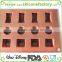 Hot selling! classic multi-shape silicone chocolate making mould