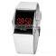 Casual Unisex White Black LED Digital Sports Wrist Watch Wristwatch Date Clock