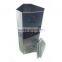 High quality tall metal tin box /wine bottle