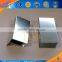 Hot! aluminium machanical polishing aluminum angle for construction, OEM kinds of aluminium edge profile