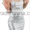 New style fancy dress black sequin flapper,ladies costume