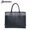 designer business formal men leather briefcase horizontal messenger bag