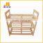 3 Tier Shelves Wood Shoe Rack