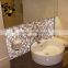 SMS08 Mosaic wall panel Mosaic glass bathroom set Clear glazed glass mosaic