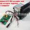 Pulse type Coin acceptor and bill acceptor interface to computer