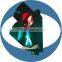 High flux pedestrian stop go sign traffic light 220v