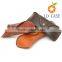 factory price Retro Foldable Glasses Case Leather Handmade Vintage Genuine Leather sunglass case