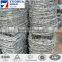 Electro and Hot dipped constraction material galvanized barbed wire made in china (specialized manufacturer)