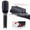 2016 high quality LCD electric hair brush straightener seen tv