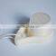 Factory Wholesale Plastic Hollow out White hair Face Cleaning Tool with Lid