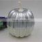 Artificial silvery Pumpkin Fake Pumpkins for Halloween Carve and Decorate