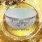 factory direct produce, ceramic round bowl , white porcelain bow with flower , Korea and Janese style