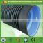 SN8 HDPE Double Wall Corrugated Pipe For Sewage