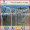 galvanized razor barbed wire mesh fence panels for boundary wall