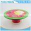 Rotating Display Stand of birthday cake for years of play with music box inside
