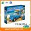 mini cooper block educational toys for kids (1077pcs)