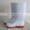Food factory work shoes pvc safety boots rain boots