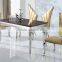 Elegant 304 Stainless Steel TV Cabinet And Coffee Table